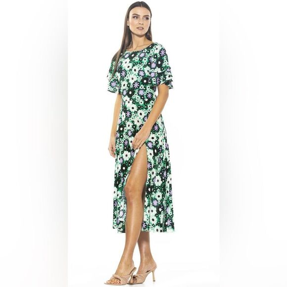 Alexia Admor Women's Lilia
Ruffle Sleeve Dress - Floral NWT Size 8 - Picture 1 of 4